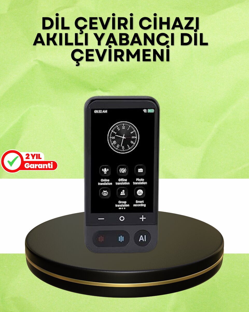 4.0 İnç Dokunmatik Ekranlı Akıllı Çeviri Cihazı 4.0 İnç Dokunmatik Ekranlı Akıllı Çeviri Cihazı
