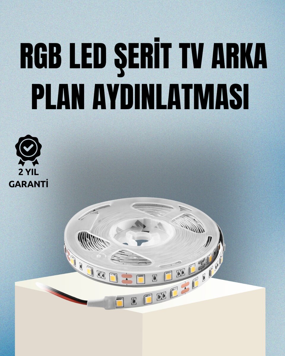 Müzikle Senkronize LED Şerit TV Aydınlatma Müzikle Senkronize LED Şerit TV Aydınlatma