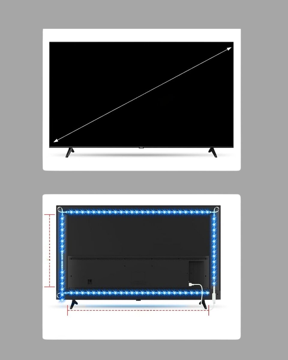 Uzaktan Kumandalı LED TV Arka Işık Şeridi Uzaktan Kumandalı LED TV Arka Işık Şeridi