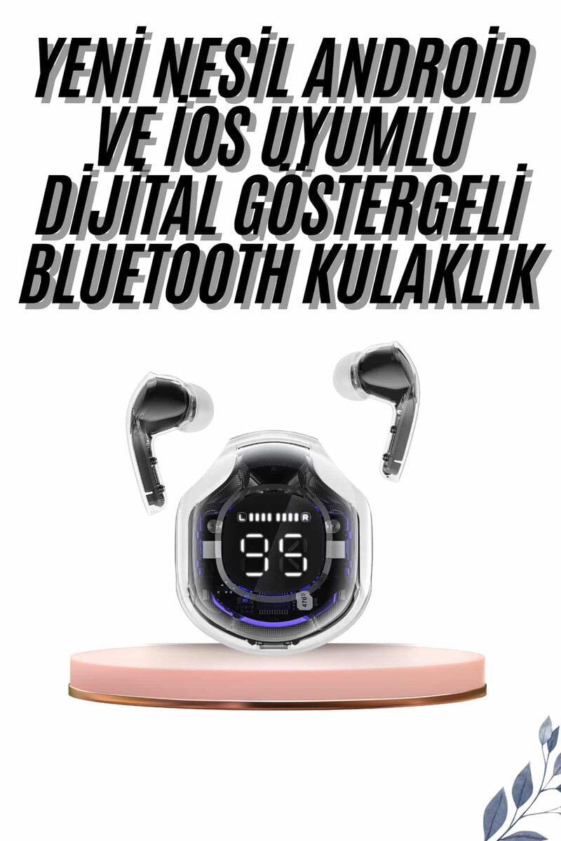 2025 Model Kablosuz Bluetooth Kulaklık ANC ENC Destekli HİFİ Stereo 2025 Model Kablosuz Bluetooth Kulaklık ANC ENC Destekli HİFİ Stereo