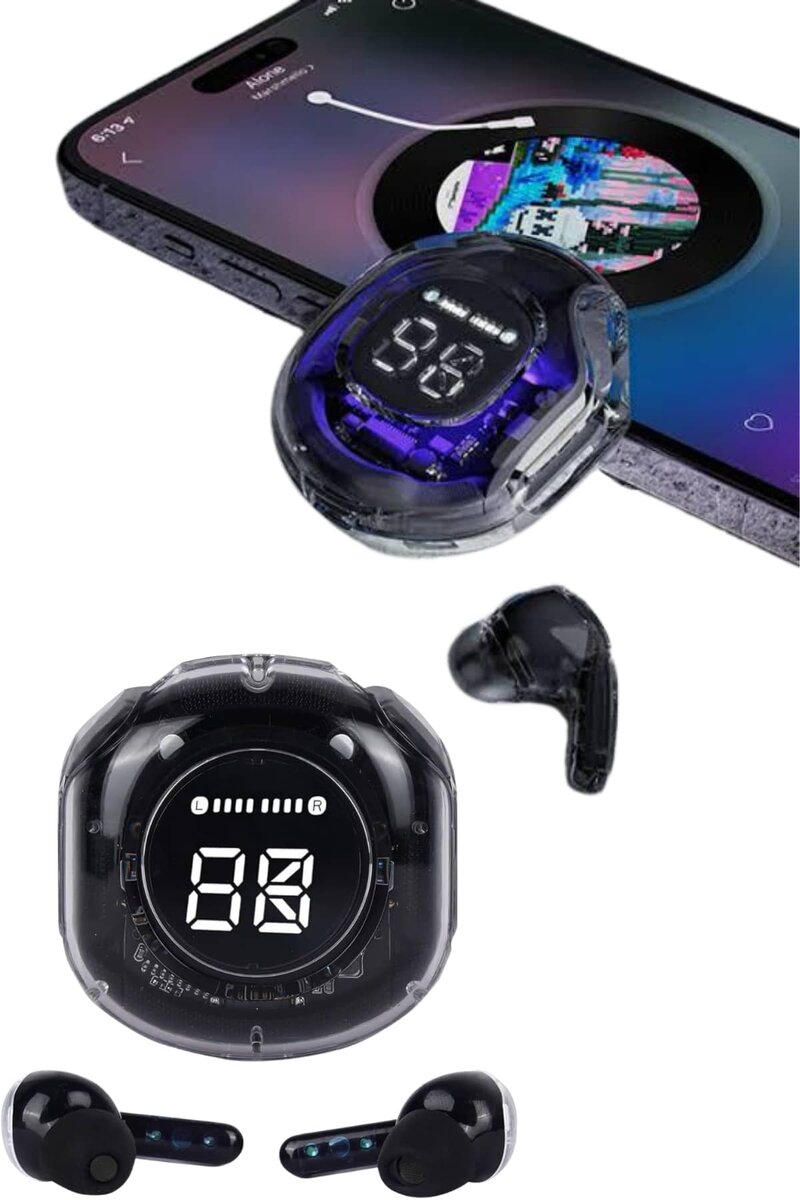Ultrapods Led Göstergeli Oyuncu Kulaklığı ANC Destekli Bluetooth 5.3 Ultrapods Led Göstergeli Oyuncu Kulaklığı ANC Destekli Bluetooth 5.3