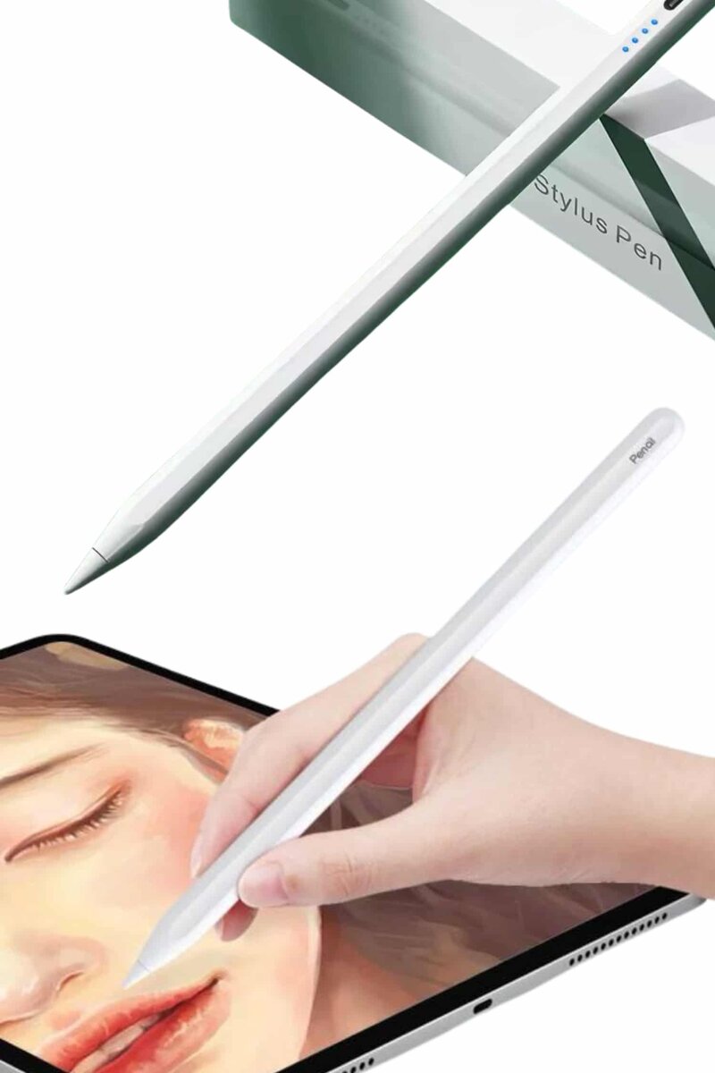 Dokunmatik Kalem Tablet Kalemi Çizim Stylus Kalem Yedek Uçlu Dokunmatik Kalem Tablet Kalemi Çizim Stylus Kalem Yedek Uçlu
