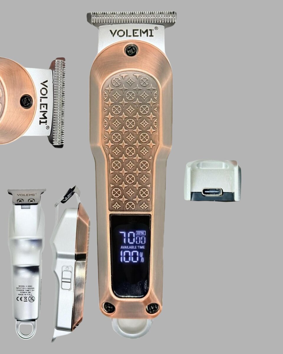 Profesyonel Saç Tıraş Makinesi – 7000RPM Güçlü Motor ve 4 Kademeli Ayar Profesyonel Saç Tıraş Makinesi – 7000RPM Güçlü Motor ve 4 Kademeli Ayar