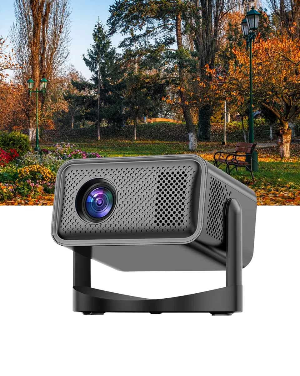 Ev Sineması İçin 150 İnç LED Projeksiyon WiFi Bluetooth Destekli