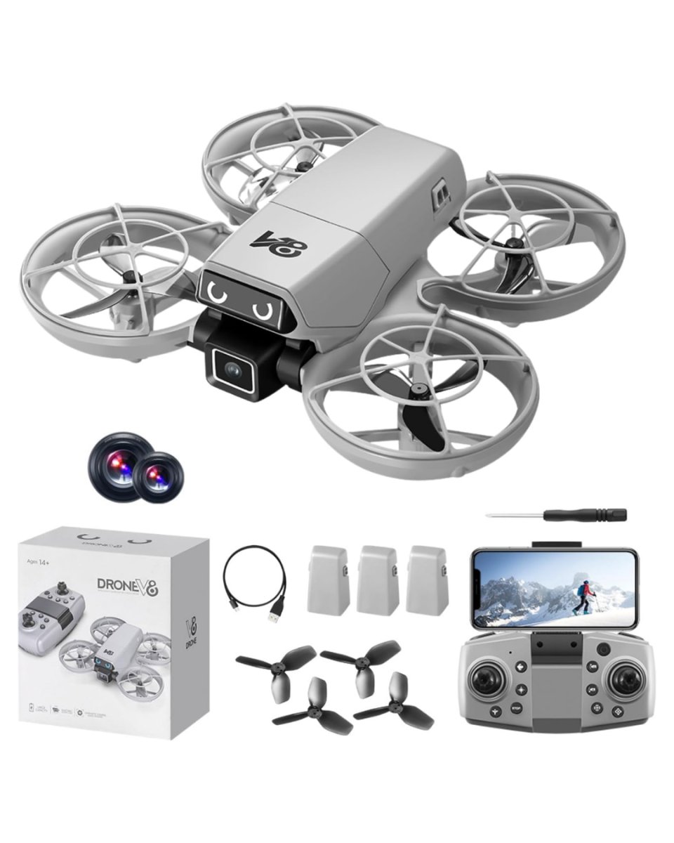 LED Işıklı Mini Drone Kameralı Headless ve APP Destekli LED Işıklı Mini Drone Kameralı Headless ve APP Destekli