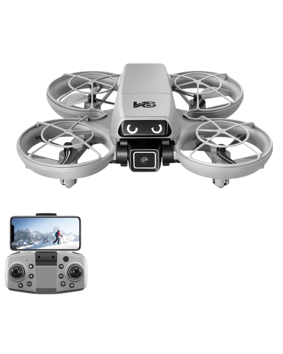 Mini Drone Kameralı Headless Mod LED Işıklı Akıllı Uçuş Sistemi