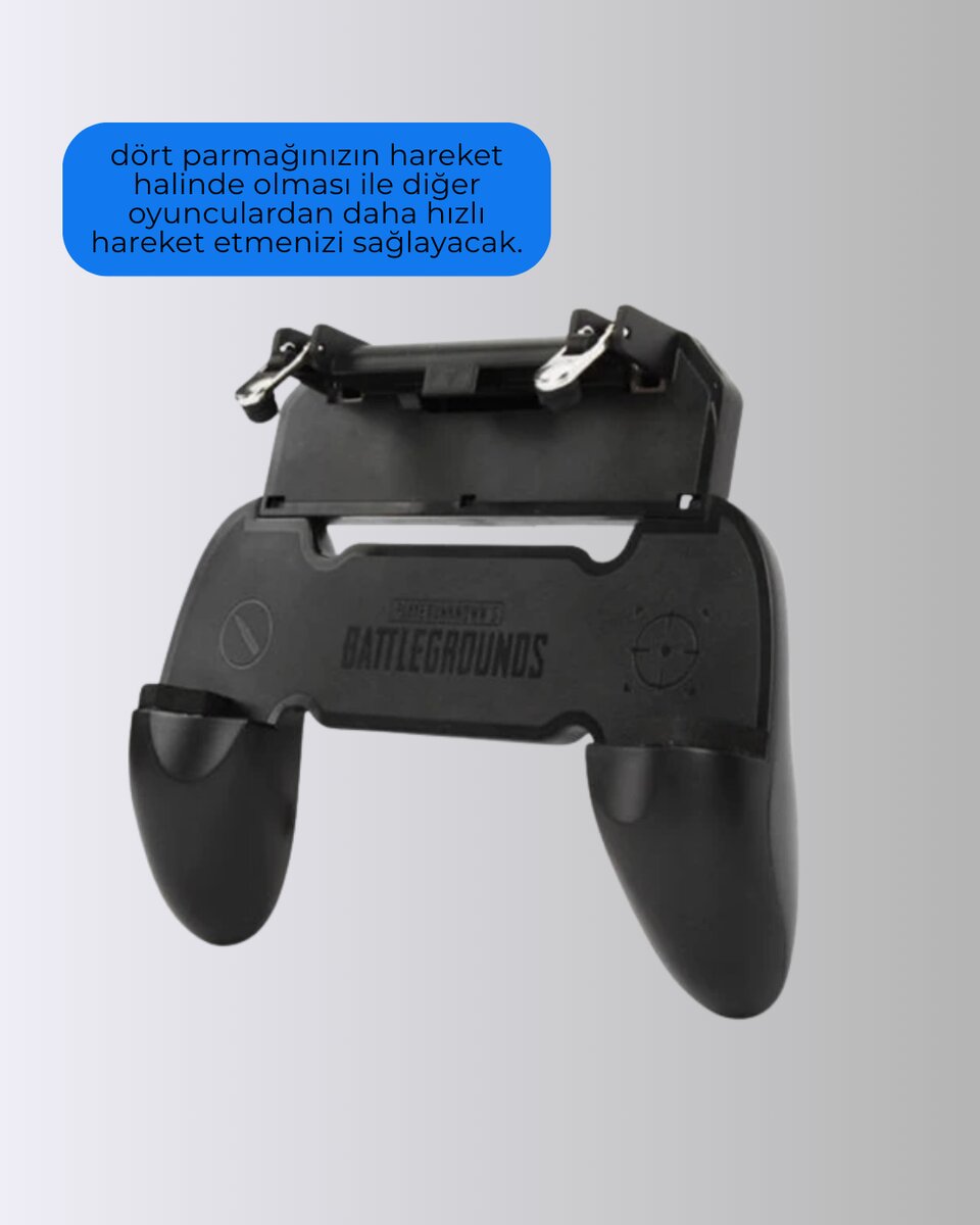 PUBG Mobile İçin Tetikleyicili Joystickli Telefon Gamepadi PUBG Mobile İçin Tetikleyicili Joystickli Telefon Gamepadi