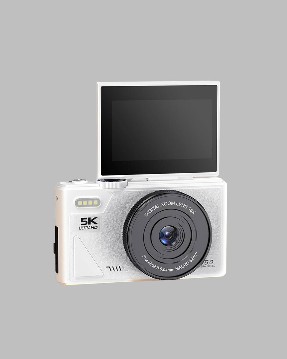 5K Dijital Kamera Otofokus WiFi Aktarım ve 18x Dijital Zoom 5K Dijital Kamera Otofokus WiFi Aktarım ve 18x Dijital Zoom