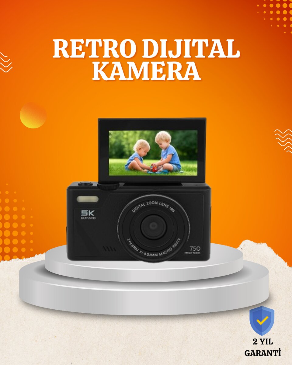 75MP 5K Video Destekli Dijital Kamera 18x Zoom Çok Eksenli Stabilizasyon 75MP 5K Video Destekli Dijital Kamera 18x Zoom Çok Eksenli Stabilizasyon