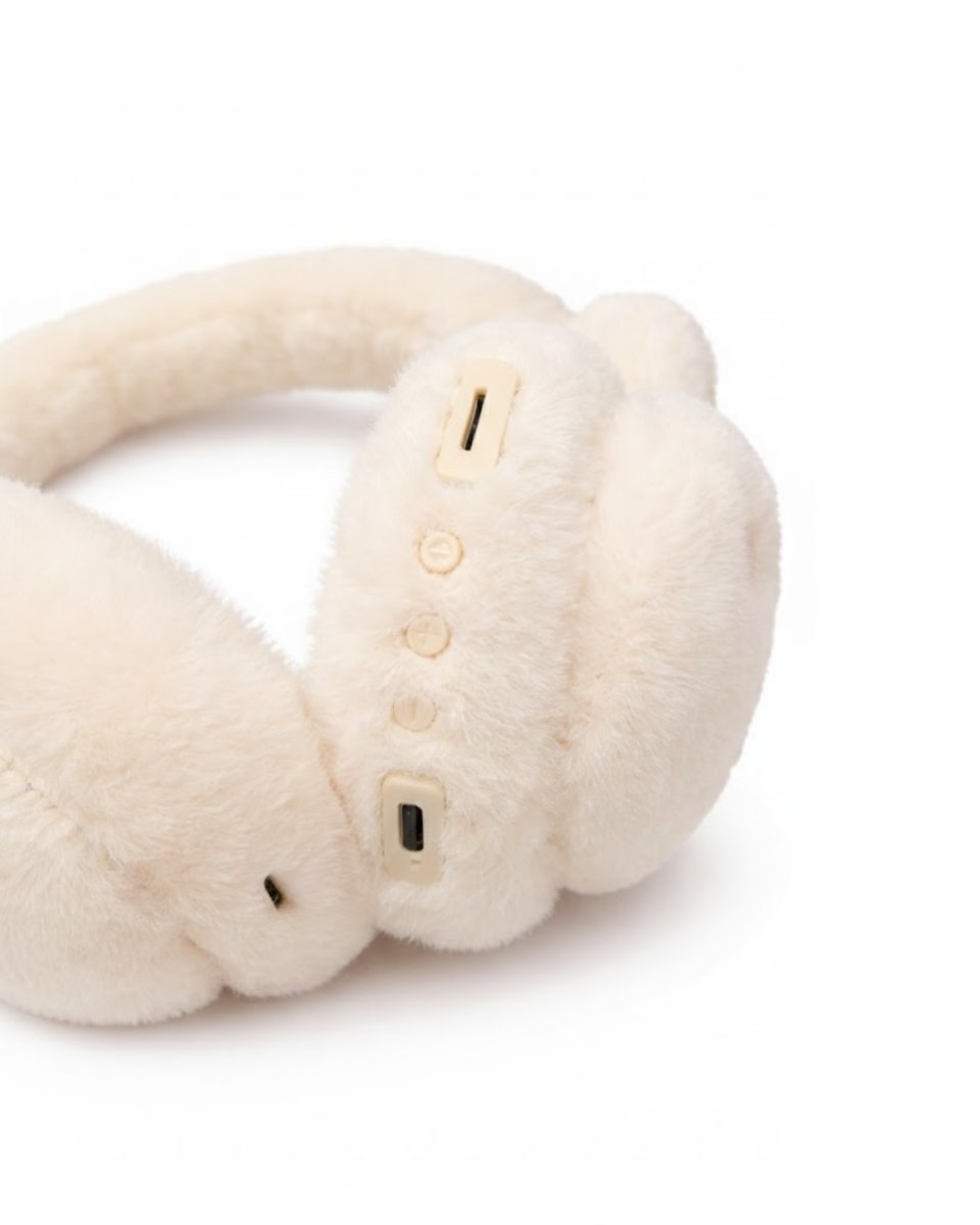 Peluş Tavşan Kulaklı Bluetooth Kulaklık Kablosuz Müzik ve TF Kart Destekli Peluş Tavşan Kulaklı Bluetooth Kulaklık Kablosuz Müzik ve TF Kart Destekli