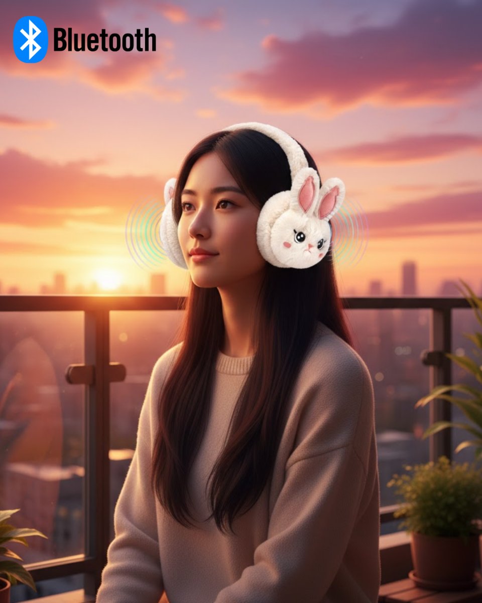 Peluş Kablosuz Bluetooth Kulaklık Çocuk ve Genç Kullanıma Uygun Peluş Kablosuz Bluetooth Kulaklık Çocuk ve Genç Kullanıma Uygun