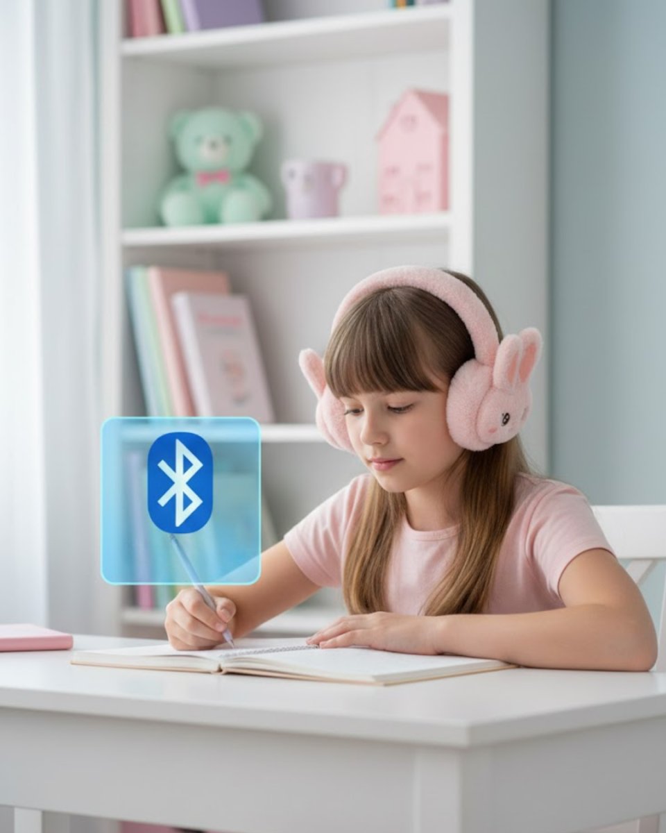 Şarjlı Tavşan Tasarımlı Kablosuz Bluetooth Kulaklık Stereo Ses ve Hafıza Kart Destekli Şarjlı Tavşan Tasarımlı Kablosuz Bluetooth Kulaklık Stereo Ses ve Hafıza Kart Destekli