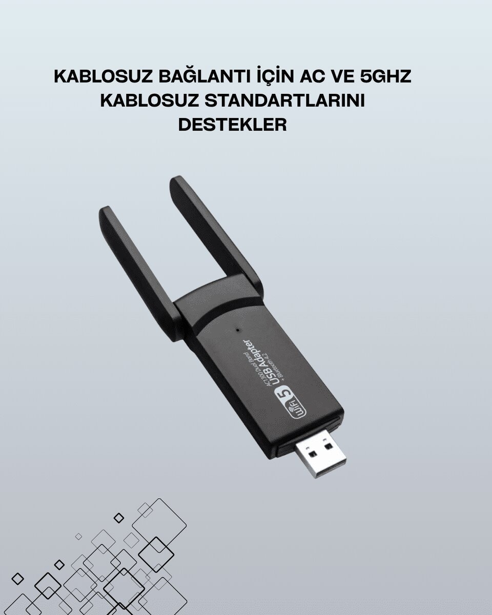 AC1200 USB WiFi Adaptör AC1200 USB WiFi Adaptör