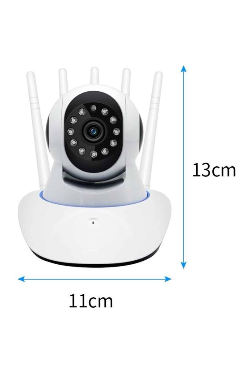LED Aydınlatmalı 5 Antenli Motorlu 1080P Wifi Kamera Sensörlü LED Aydınlatmalı 5 Antenli Motorlu 1080P Wifi Kamera Sensörlü