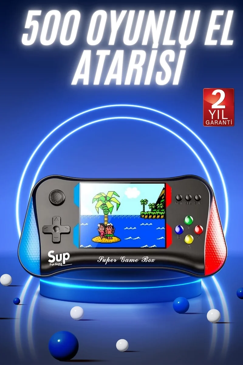 500 Oyunlu Retro Sup Konsolu Taşınabilir Mini Gamepad 3,5 İnç Ekran 500 Oyunlu Retro Sup Konsolu Taşınabilir Mini Gamepad 3,5 İnç Ekran
