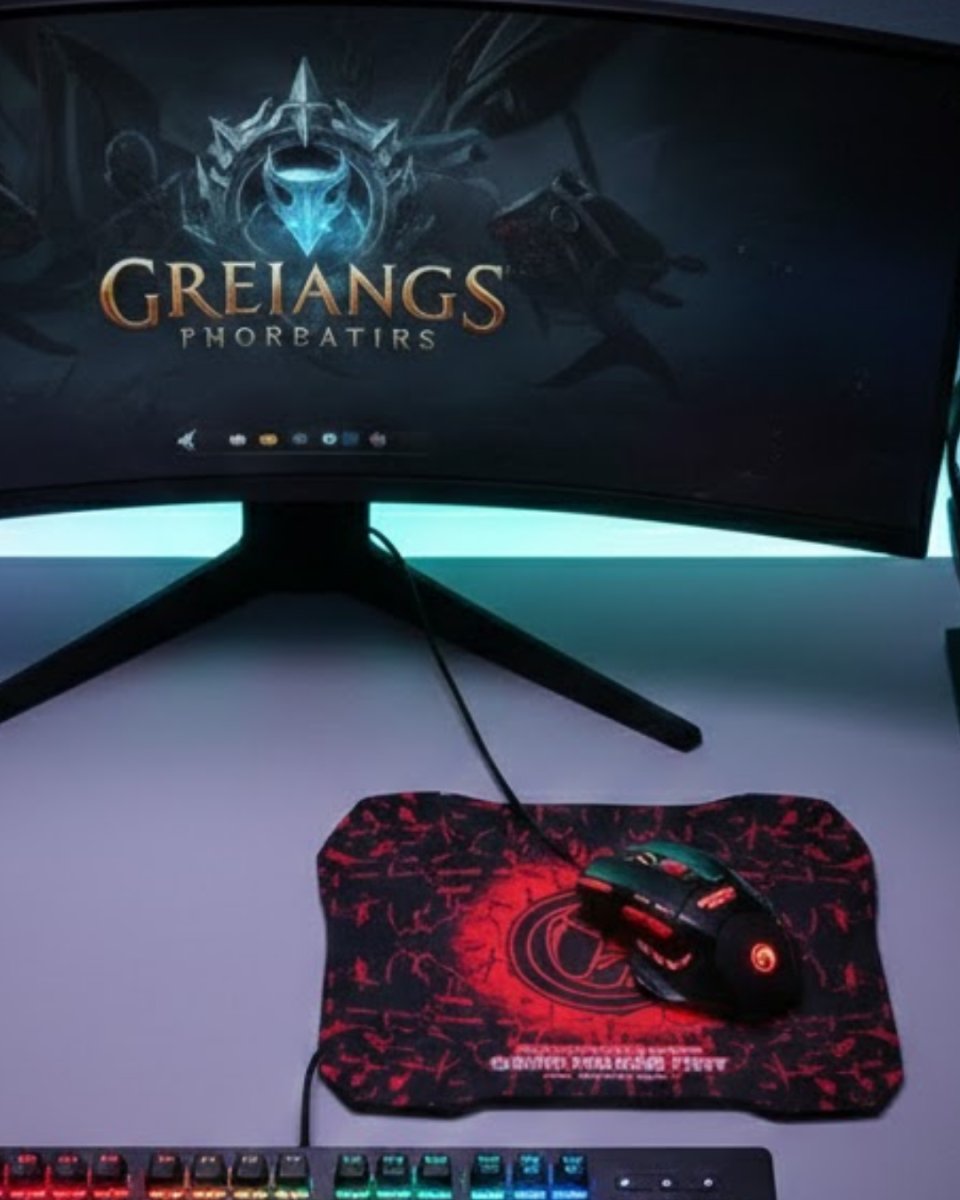 Gaming Mouse Mousepad Seti 3 DPI Ayarı ve LED Işıklı Ergonomik Yapı Gaming Mouse Mousepad Seti 3 DPI Ayarı ve LED Işıklı Ergonomik Yapı