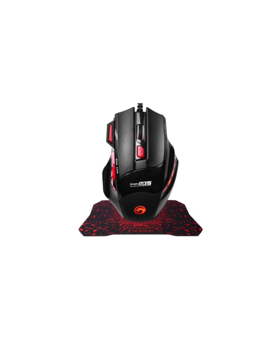Profesyonel Oyuncu Mouse Seti Dokuma USB Kablolu RGB Aydınlatmalı