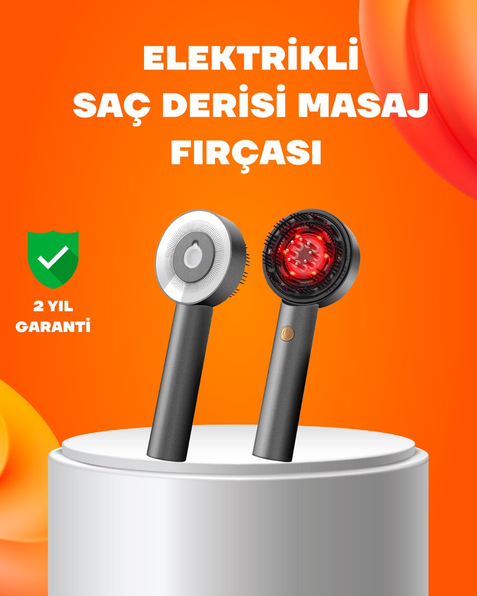 Kırmızı Işık Terapi Saç Derisi Masaj Tarağı 3 Modlu Yağ Hazneli Kırmızı Işık Terapi Saç Derisi Masaj Tarağı 3 Modlu Yağ Hazneli