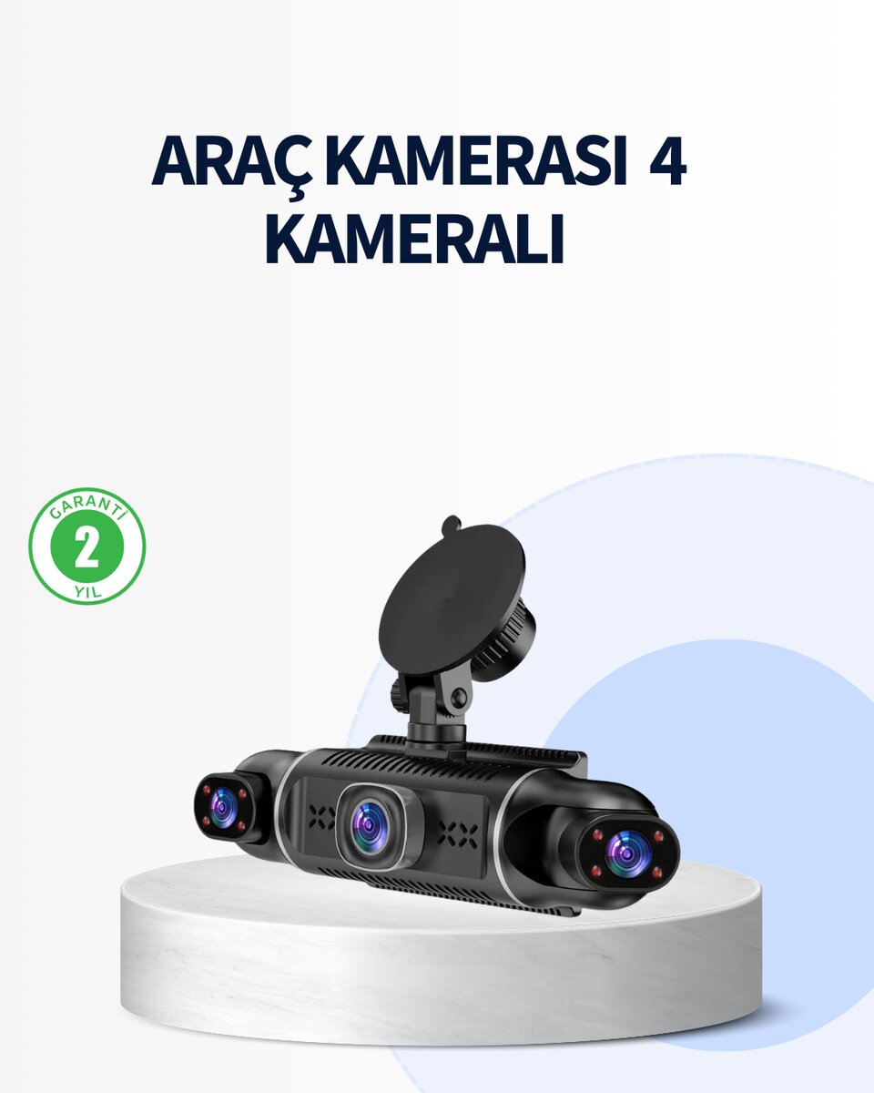 4 Kameralı Araç İçi Kamera 1080P GPS Takip WiFi Gece Görüşlü 4 Kameralı Araç İçi Kamera 1080P GPS Takip WiFi Gece Görüşlü