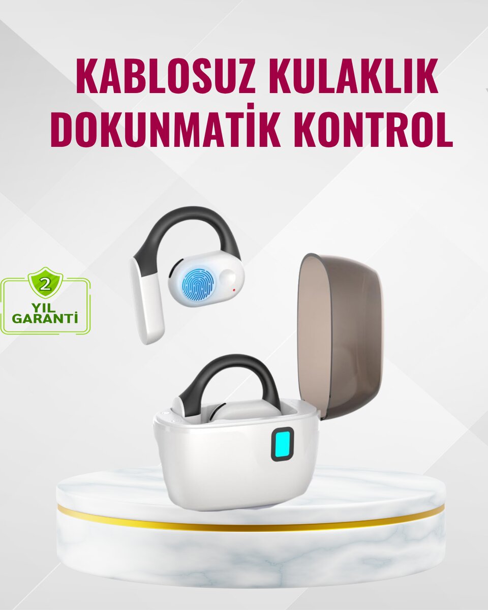 TWS Bluetooth Kulaklık – Otomatik Şarj, Taşınabilir Şarj Kutusu TWS Bluetooth Kulaklık – Otomatik Şarj, Taşınabilir Şarj Kutusu