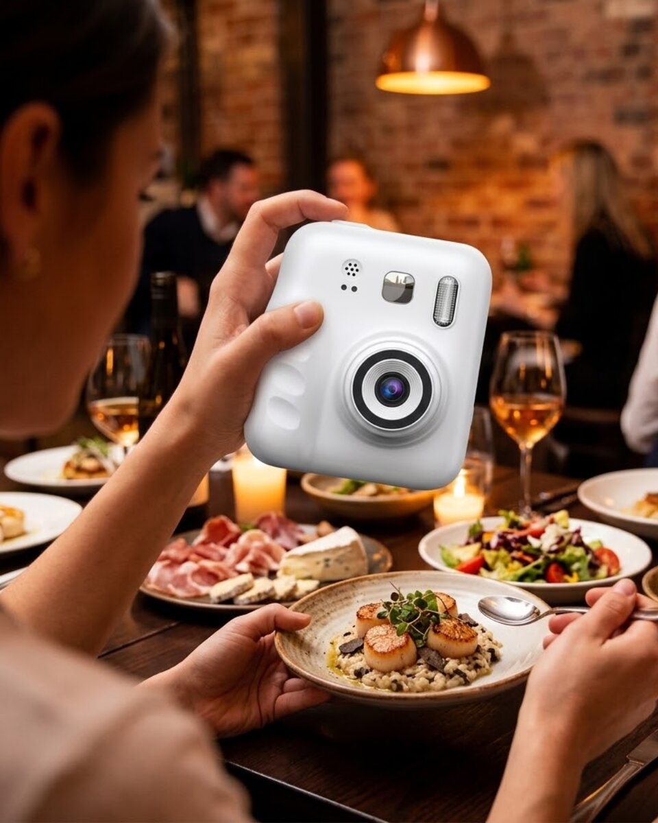 Mini Çocuk Fotoğraf Makinesi Baskı Özellikli Video Çekim 4 Kağıt Rulo Hediyeli Mini Çocuk Fotoğraf Makinesi Baskı Özellikli Video Çekim 4 Kağıt Rulo Hediyeli