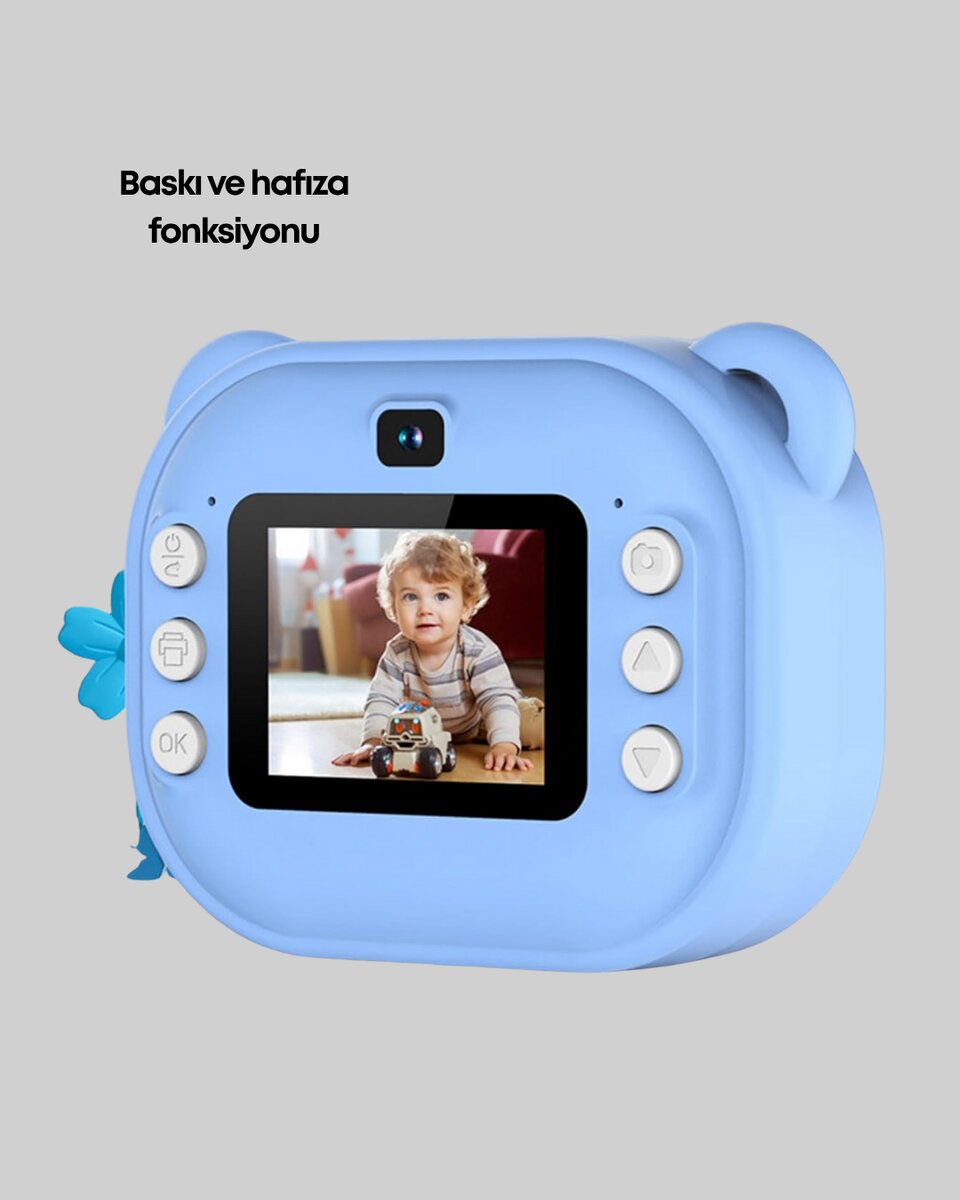 Anında Baskı Özellikli Şipşak Kamera – 24MP HD Çift Lensli, 32GB Hafızalı Anında Baskı Özellikli Şipşak Kamera – 24MP HD Çift Lensli, 32GB Hafızalı