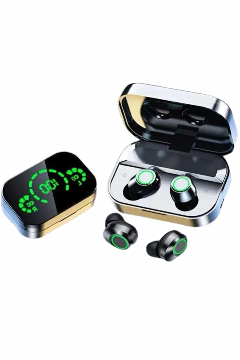 Kablosuz Bluetooth Kulaklık Çift Telefon Destekli Powerbankli Dijital Göstergeli Kablosuz Bluetooth Kulaklık Çift Telefon Destekli Powerbankli Dijital Göstergeli