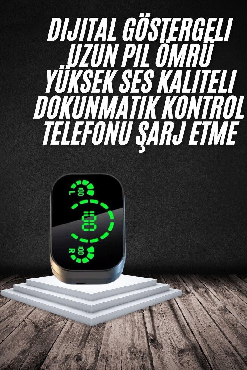 Yeni Nesil Bluetooth Kulaklık Çağrı Cevaplayabilen Dijital Göstergeli Powerbankli Yeni Nesil Bluetooth Kulaklık Çağrı Cevaplayabilen Dijital Göstergeli Powerbankli