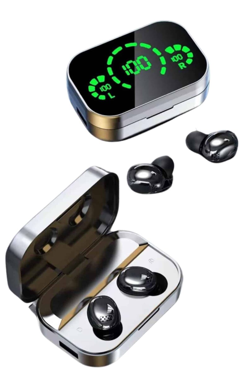 Yeni Nesil Bluetooth Kulaklık Çağrı Cevaplayabilen Dijital Göstergeli Powerbankli Yeni Nesil Bluetooth Kulaklık Çağrı Cevaplayabilen Dijital Göstergeli Powerbankli