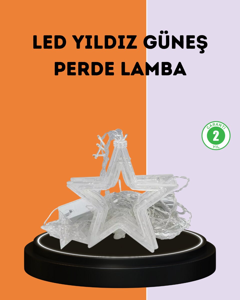 3x3 Metre Yıldız Peri Led Perde Işık Romantik Dekorasyon 3x3 Metre Yıldız Peri Led Perde Işık Romantik Dekorasyon