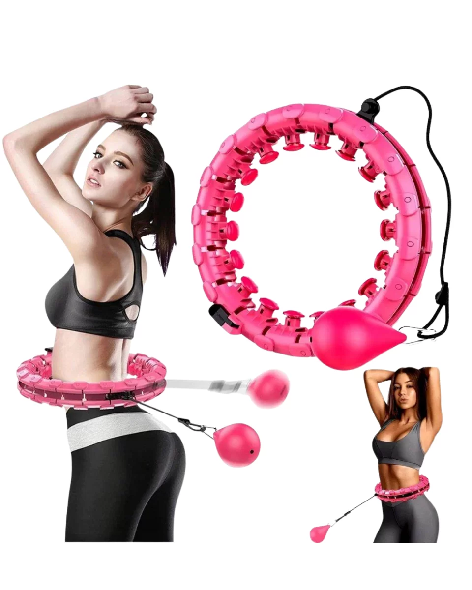 24 Bölüm Akıllı Hula Hoop Bel Masajlı Düşmeyen Spor Çemberi 24 Bölüm Akıllı Hula Hoop Bel Masajlı Düşmeyen Spor Çemberi