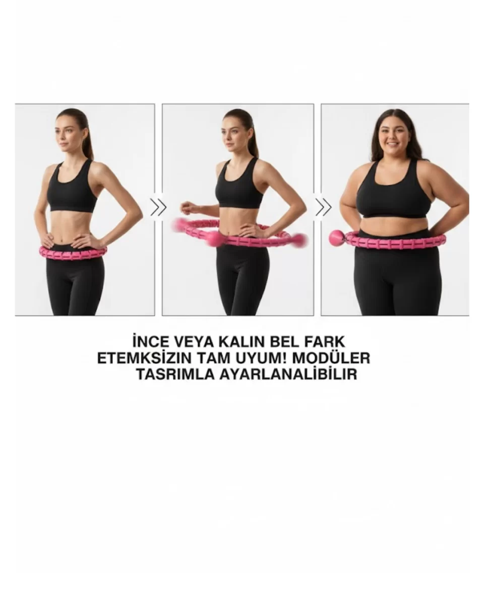 Ayarlanabilir Akıllı Hula Hoop 680 Gr Ağırlıklı Egzersiz Halkası Ayarlanabilir Akıllı Hula Hoop 680 Gr Ağırlıklı Egzersiz Halkası