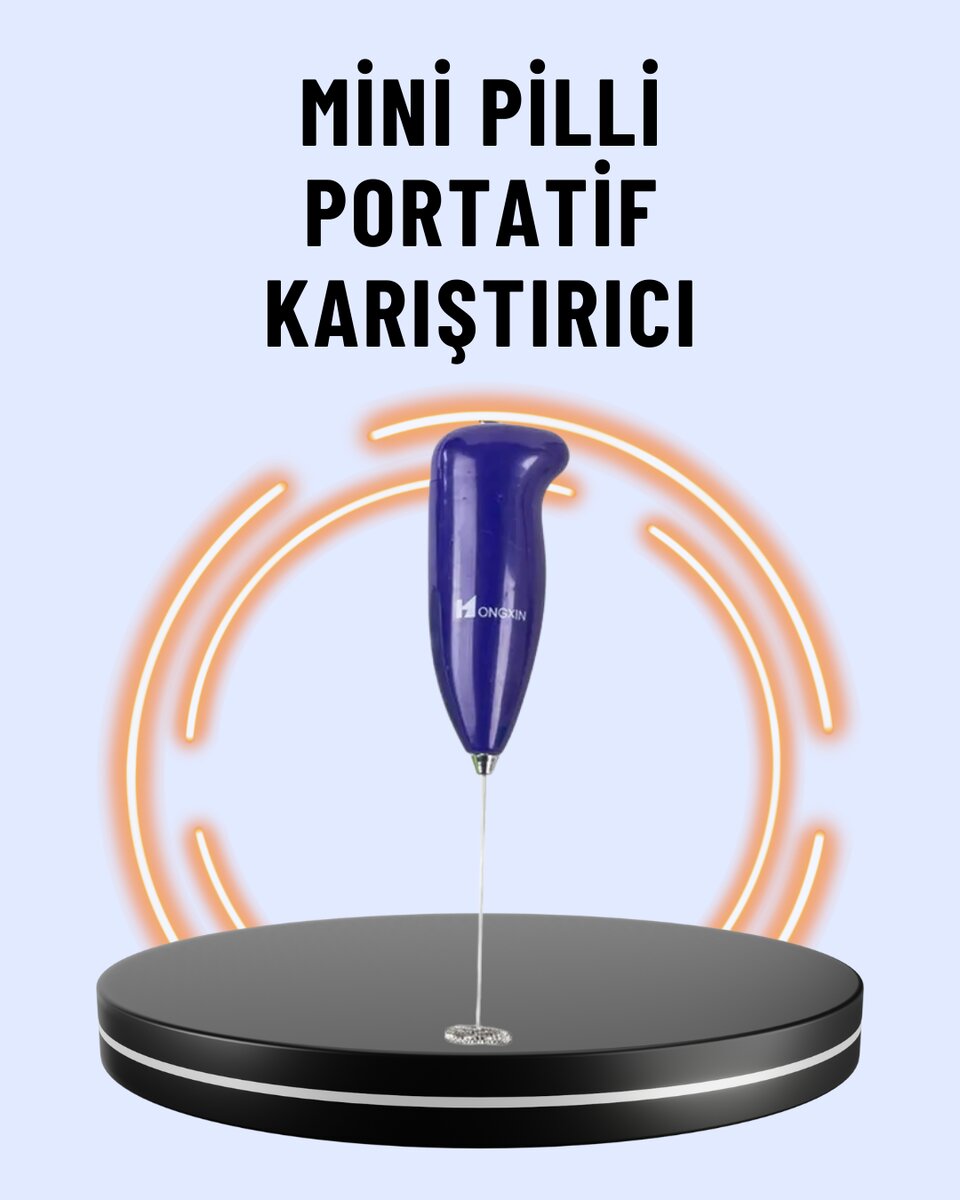 Portatif Kahve Köpürtücü – Latte, Cappuccino, Milkshake ve Puding Yapıcı Portatif Kahve Köpürtücü – Latte, Cappuccino, Milkshake ve Puding Yapıcı