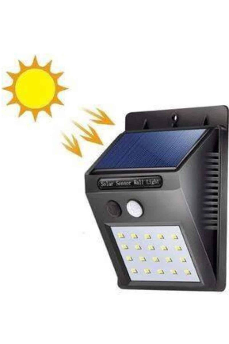 Bahçe Aydınlatması Güneş Enerjili Led Işık Lamba Sensörlü Dekoratif Bahçe Aydınlatması Güneş Enerjili Led Işık Lamba Sensörlü Dekoratif