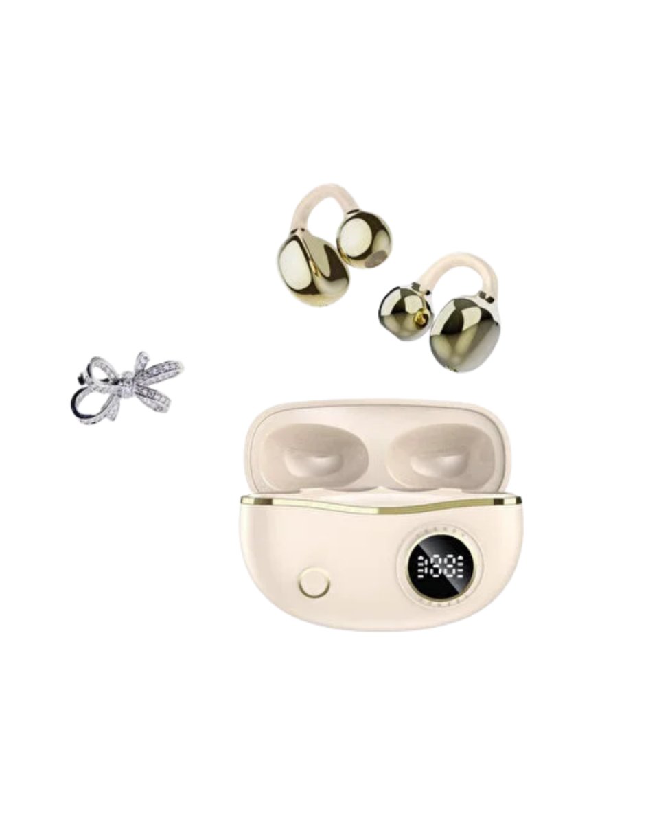 Handsfree Kablosuz Bluetooth Kulaklık Kristal Net Ses 2 Kurdele Küpe Hediyeli Handsfree Kablosuz Bluetooth Kulaklık Kristal Net Ses 2 Kurdele Küpe Hediyeli