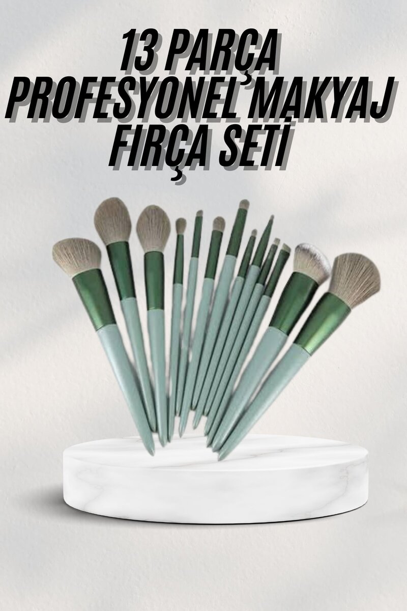 Dayanıklı Makyaj Fırçası Seti 13 Parça Yumuşak Kıllı Fırçalar Allık Fondöten Far Fırçası Dayanıklı Makyaj Fırçası Seti 13 Parça Yumuşak Kıllı Fırçalar Allık Fondöten Far Fırçası