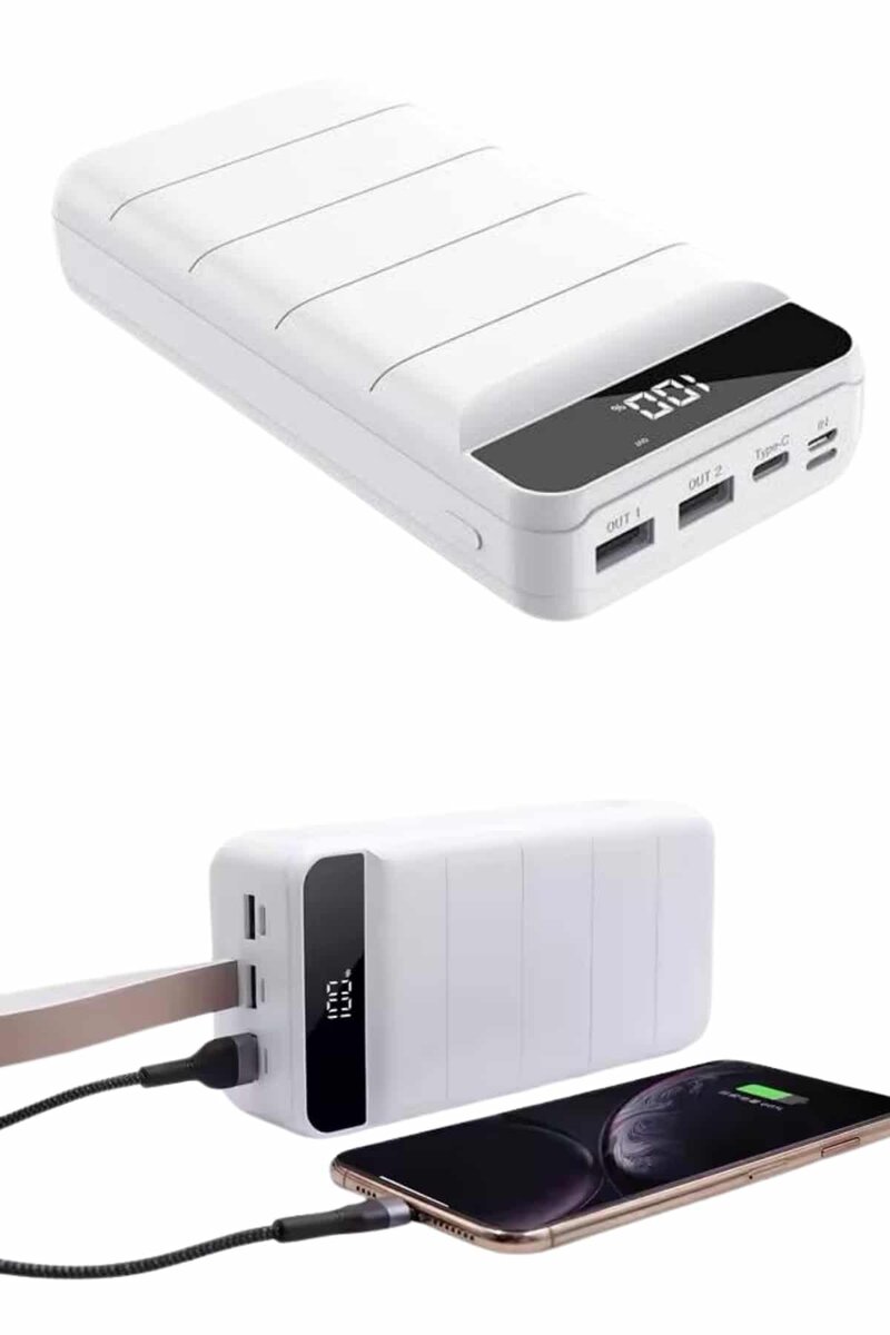 50.000 Mah Powerbank Turbo Hızlı Led Göstergeli Android İOS Uyumlu Taşınabilir Askılı 50.000 Mah Powerbank Turbo Hızlı Led Göstergeli Android İOS Uyumlu Taşınabilir Askılı