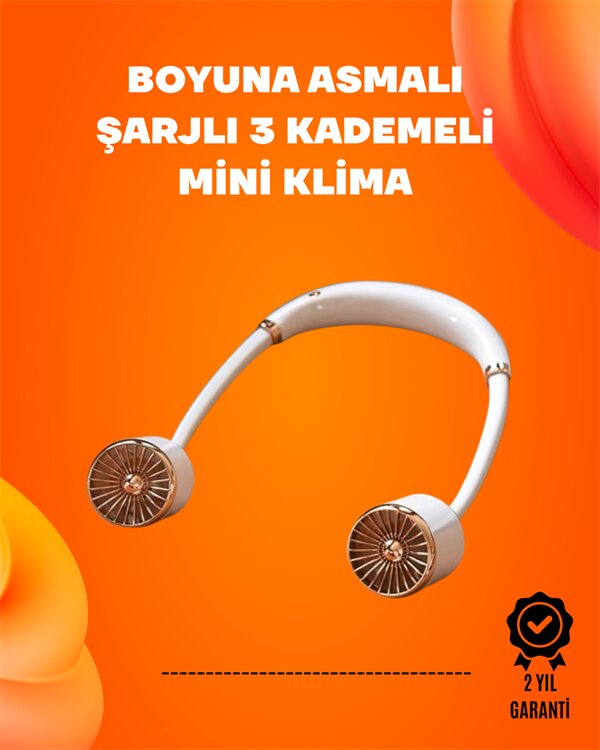 Katlanabilir Asılabilir Fan | USB Şarjlı, 3 Vitesli Sessiz Mini Fan Katlanabilir Asılabilir Fan | USB Şarjlı, 3 Vitesli Sessiz Mini Fan