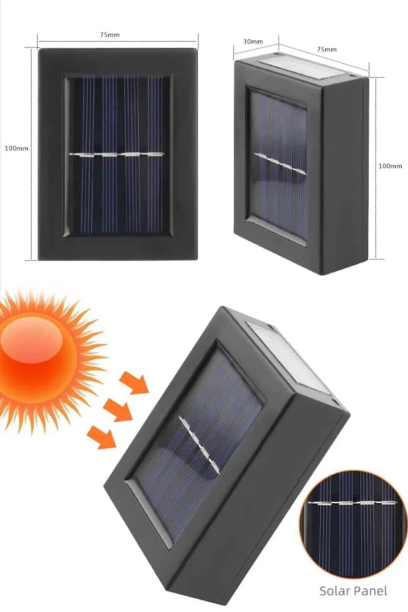 Solar Güneş Enerjili Çift Taraflı Duvar Lambası Çift Taraflı Duvar Lamba Güneş Enerjili Solar Güneş Enerjili Çift Taraflı Duvar Lambası Çift Taraflı Duvar Lamba Güneş Enerjili