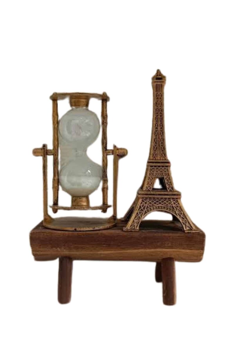 Paris Eyfel Kulesi Hediyelik Eyfel Retro Kum Saati Dekoratif Eşya Paris Eyfel Kulesi Hediyelik Eyfel Retro Kum Saati Dekoratif Eşya