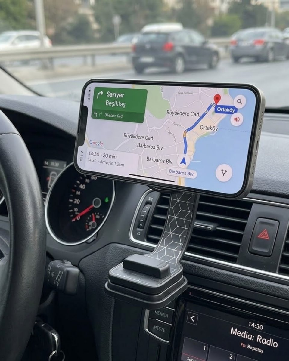 Dashboard Manyetik Telefon Tutucu Ayarlanabilir Telefon Standı Dashboard Manyetik Telefon Tutucu Ayarlanabilir Telefon Standı