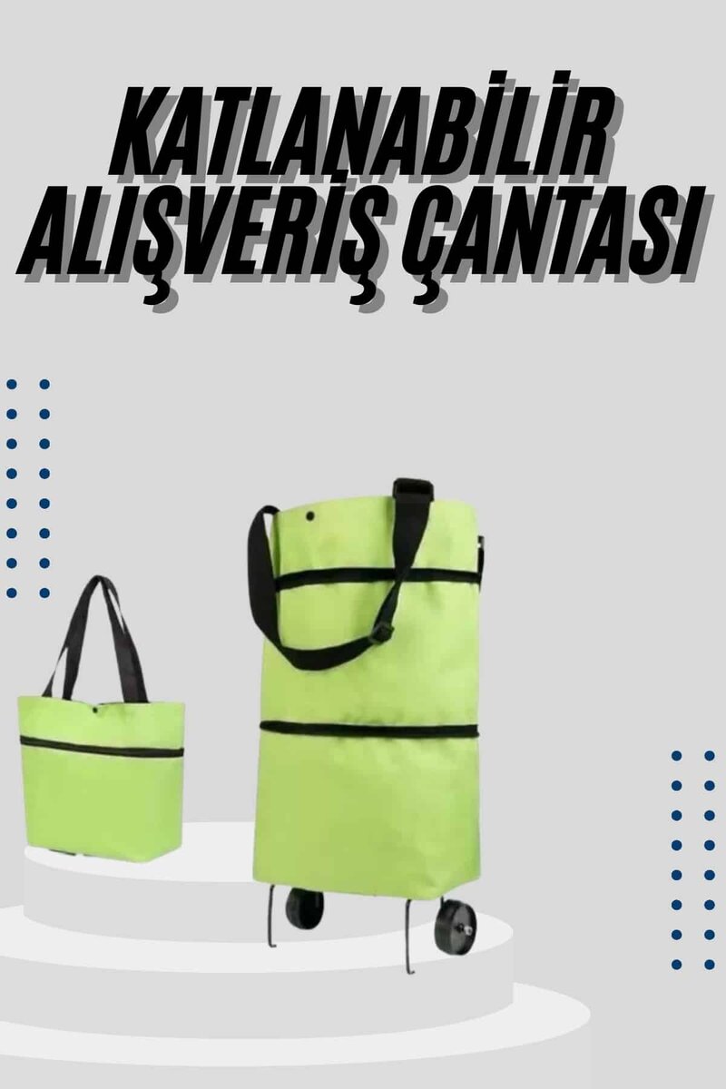 Katlanabilir Tekerlekli Çantalı Çarşı Pazar Arabası Alışveriş Çantası Piknik Çantası Katlanabilir Tekerlekli Çantalı Çarşı Pazar Arabası Alışveriş Çantası Piknik Çantası