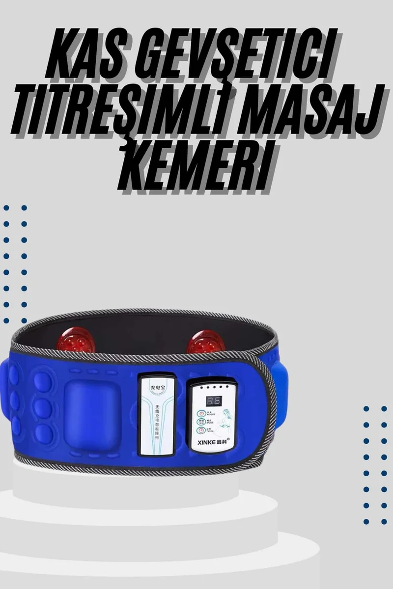 Göbek İnceltme Kemeri Kas Gevşetici Masaj Aleti Titreşimli Masaj Kemeri Göbek İnceltme Kemeri Kas Gevşetici Masaj Aleti Titreşimli Masaj Kemeri