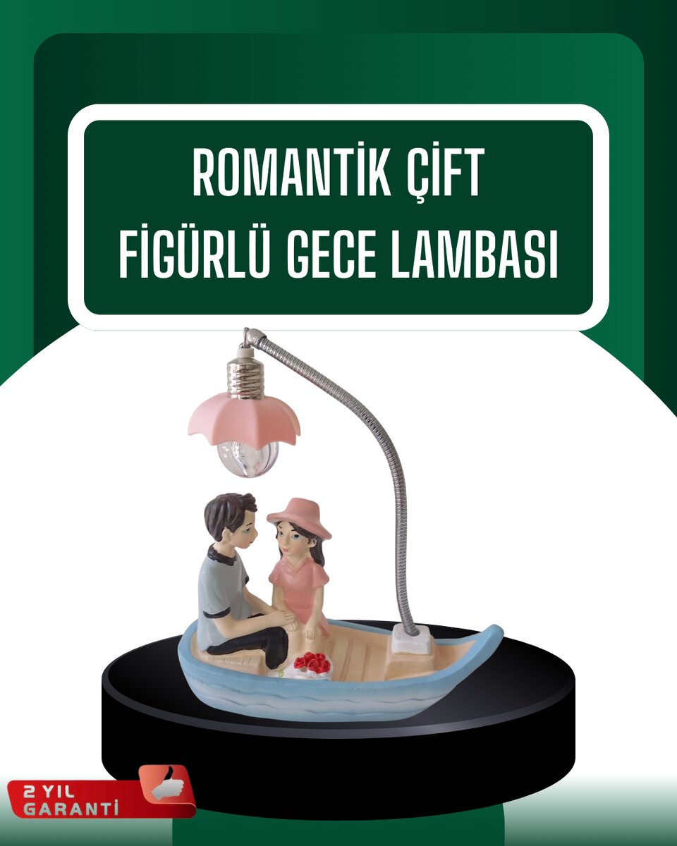 El Ele Tutuşan Çift Figürlü Dekoratif Gece Lambası Romantik Tasarım El Ele Tutuşan Çift Figürlü Dekoratif Gece Lambası Romantik Tasarım