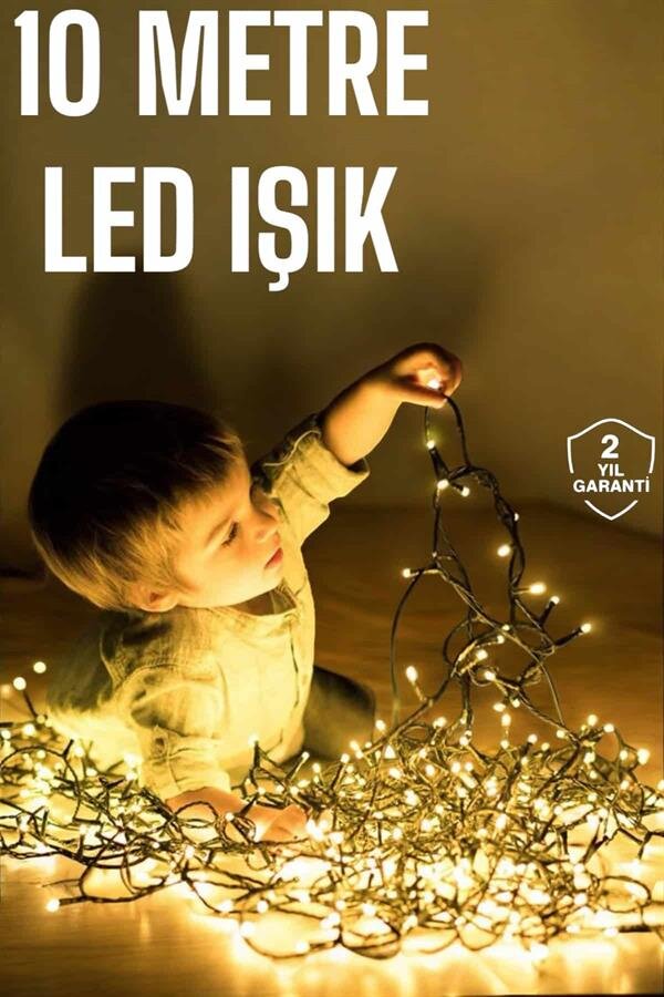 Gün Işığı 10 Metre Led Işık Şerit Led Süsleme Parti Malzemesi Gün Işığı 10 Metre Led Işık Şerit Led Süsleme Parti Malzemesi