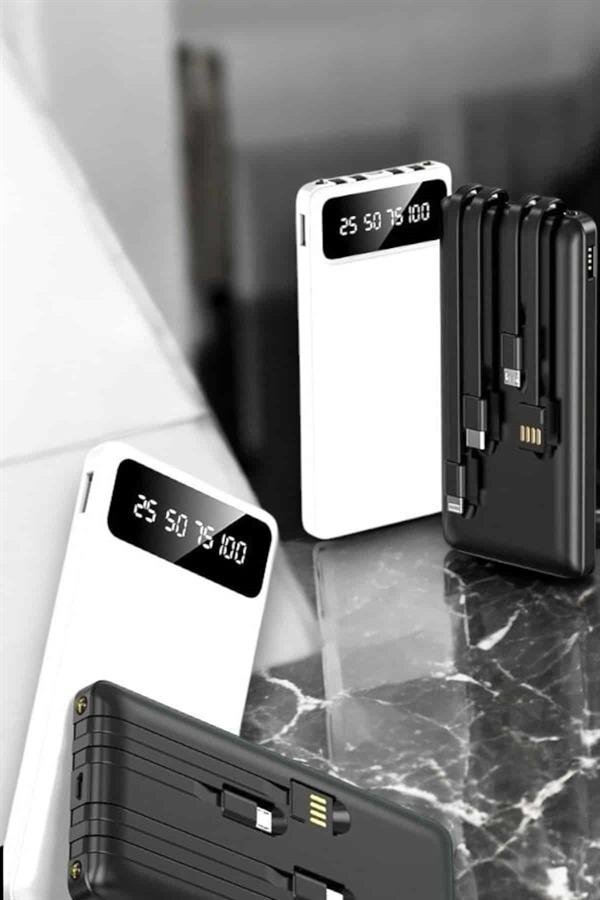20.000 Mah Led Işıklı LCD Ekran USB Girişli Type-C Lightning Powerbank 20.000 Mah Led Işıklı LCD Ekran USB Girişli Type-C Lightning Powerbank