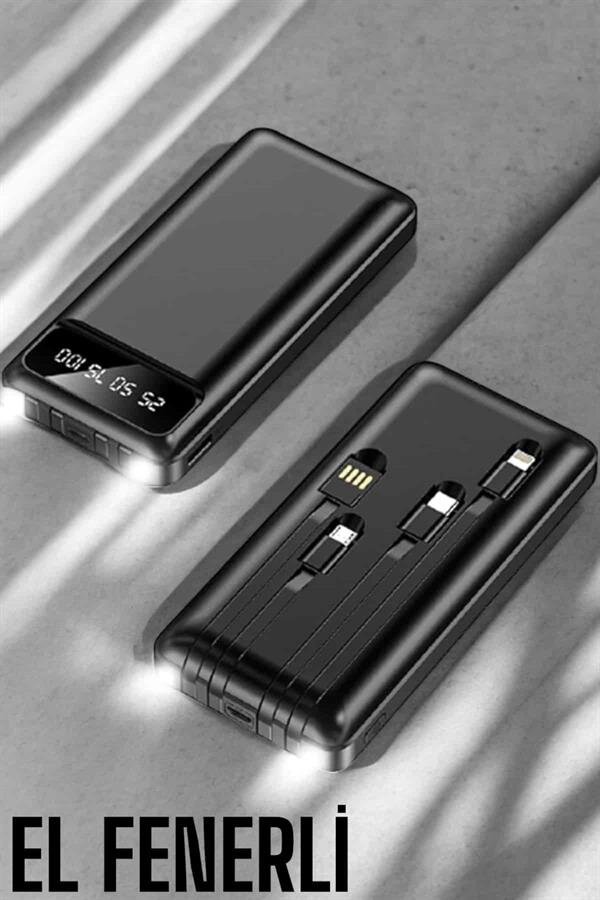 Powerbank 20.000 Mah Dijital Göstergeli LCD Ekran Uzun Pil Ömrü Powerbank 20.000 Mah Dijital Göstergeli LCD Ekran Uzun Pil Ömrü