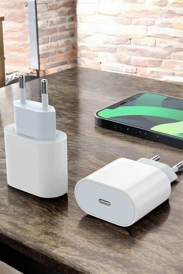 Şarj Aleti İOS 15/15 Pro Max Uyumlu Şarj Adaptörü ve Kablosu Şarj Aleti İOS 15/15 Pro Max Uyumlu Şarj Adaptörü ve Kablosu