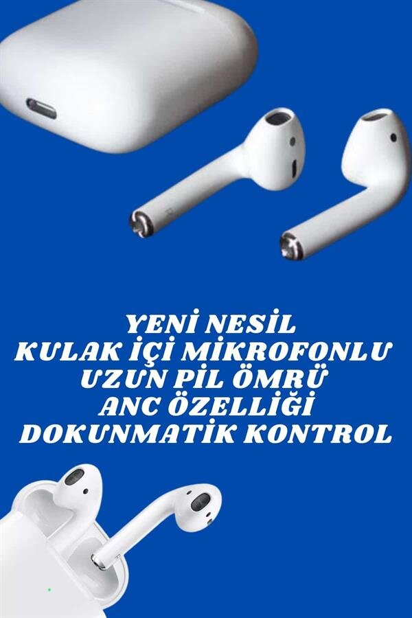 2.Nesil Yeni Model TWS Bluetooth Kulaklık Dokunmatik Kontrol Yüksek Ses Kaliteli 2.Nesil Yeni Model TWS Bluetooth Kulaklık Dokunmatik Kontrol Yüksek Ses Kaliteli