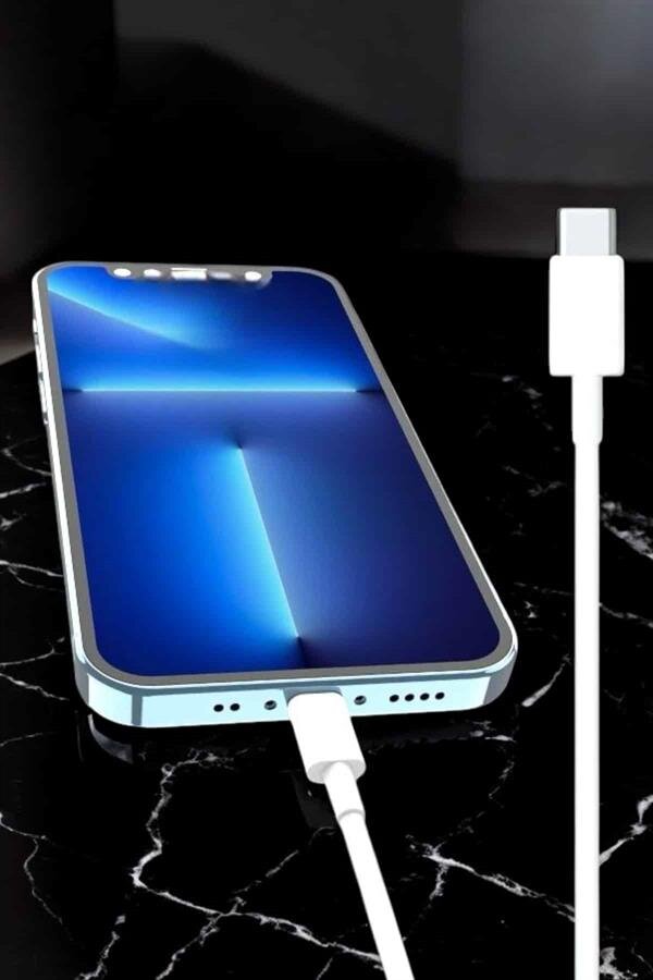 Iphone Uyumlu İOS Uyumlu Lightning Hızlı Şarj Tye C Lightning Şarj Kablosu Iphone Uyumlu İOS Uyumlu Lightning Hızlı Şarj Tye C Lightning Şarj Kablosu